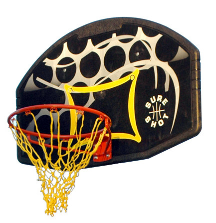 Basketball Backboard And Flex Ring Set By Hotshot Sport