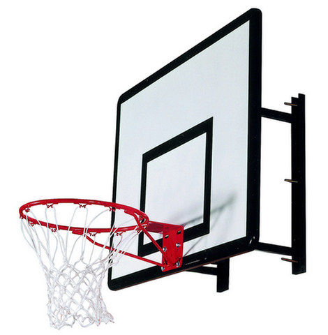 Heavy Duty Wall Mounted Basketball Set By Hotshot Sport