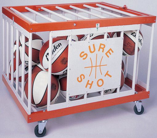 Mobile Ball Storage Cage By Hotshot Sport