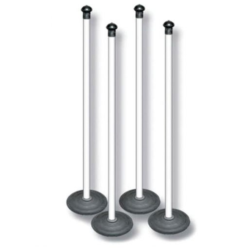 PVC Rounders Set Of 4 Posts By Hotshot Sport