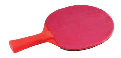 Poly Plastic Table Tennis Bat Smooth Rubber By Hotshot Sport