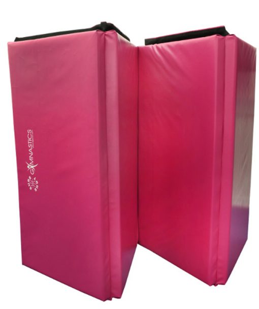 0901FD60mm Pink Sure Shot Gymnastics Foldable Mat 60mm Pink
