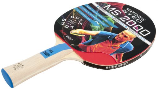Smooth Rubber Sure Shot Table Tennis Bat By Hotshot Sport