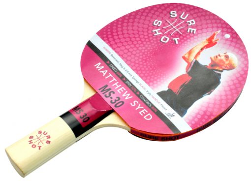 Ping Pong Bat Smooth Cover By Hotshot Sport