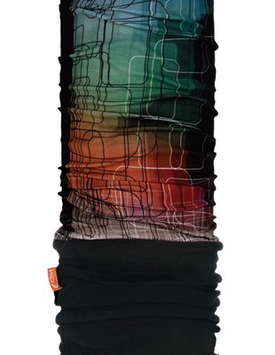 Rainbow Pattern Polar Fleece Snood By Hotshotsport