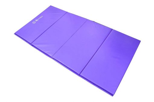 Foldable 25mm Gym Mat Purple By Hotshotsport