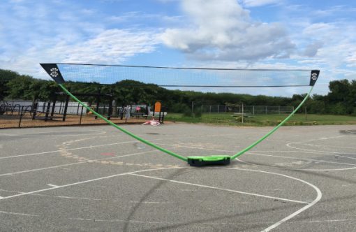 Quick Fit 5m Badminton Net And Post Indoor Outdoor By Hotshotsport
